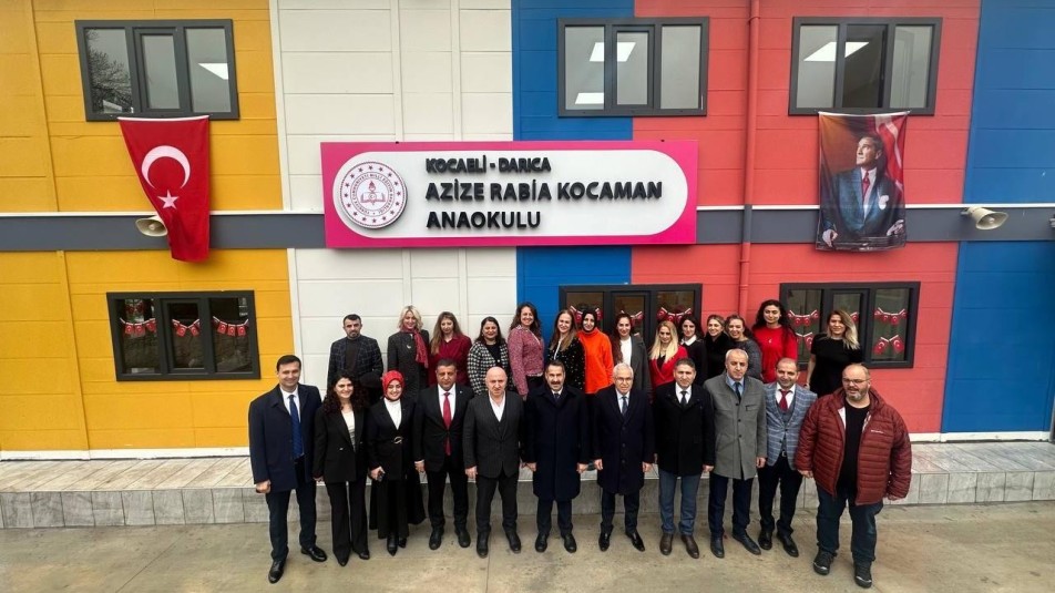 Darıca'da duygusal açılış: Azize Rabia Kocaman Anaokulu açıldı!